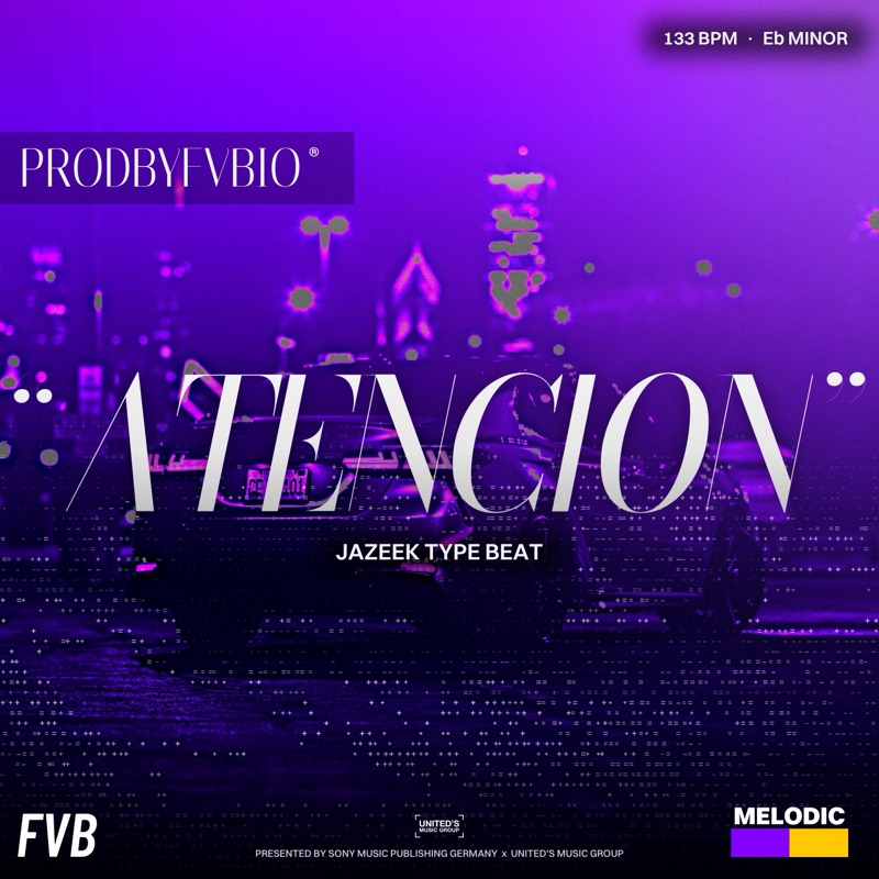 ATENCION, Jazeek type beat by prodbyfvbio cover