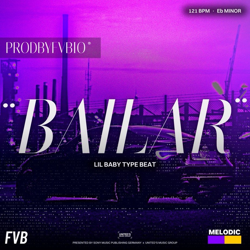 BAILAR, Lil Baby type beat by prodbyfvbio cover