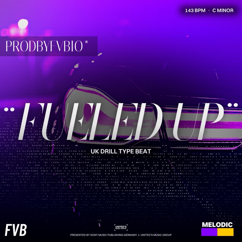 FUELED UP, UK Drill type beat by prodbyfvbio cover