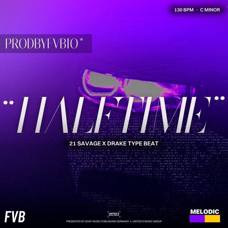 HALFTIME, 21 Savage x Drake type beat by prodbyfvbio cover
