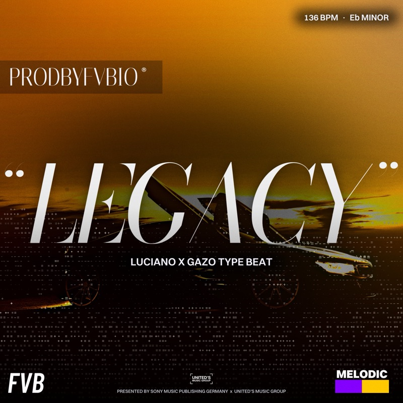 LEGACY, Luciano x Gazo type beat by prodbyfvbio cover