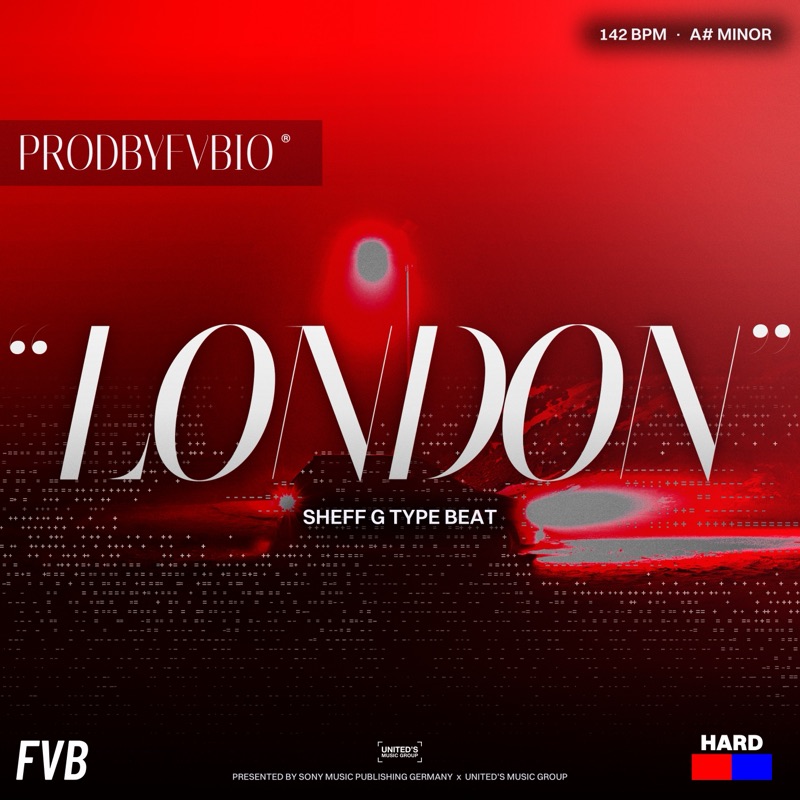 LONDON, Sheff G type beat by prodbyfvbio cover