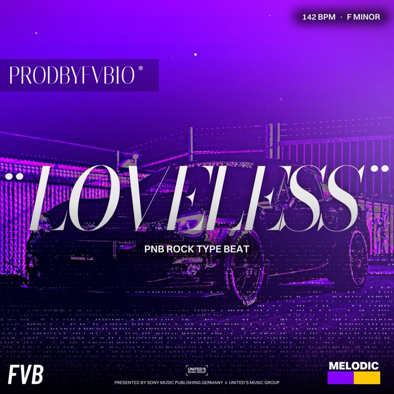 LOVELESS, Pnb Rock type beat by prodbyfvbio cover
