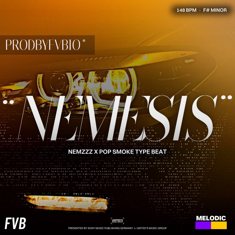 NEMESIS, Nemzzz x Pop Smoke type beat by prodbyfvbio cover