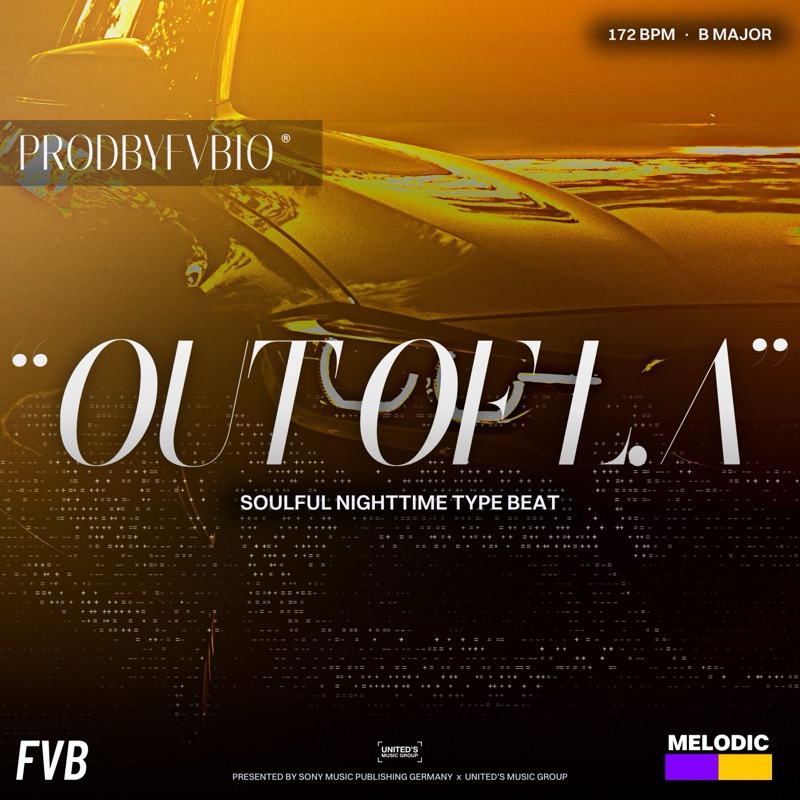 OUT OF L.A, Soulful Nighttime type beat by prodbyfvbio cover
