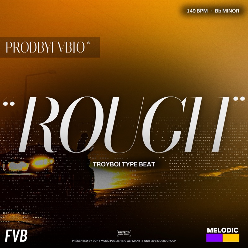 ROUGH, Troyboi type beat by prodbyfvbio cover