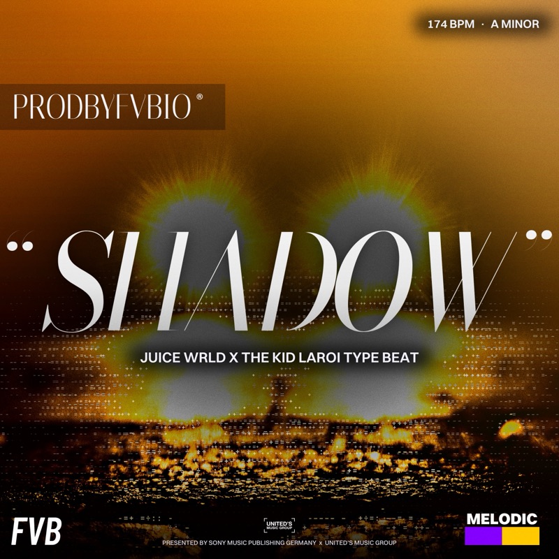 SHADOW, Juice WRLD x The Kid LAROI type beat by prodbyfvbio cover