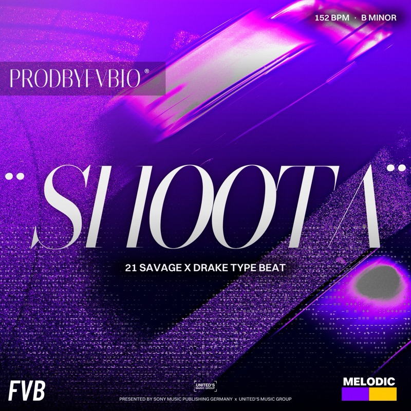 SHOOTA, 21 Savage x Drake type beat by prodbyfvbio cover