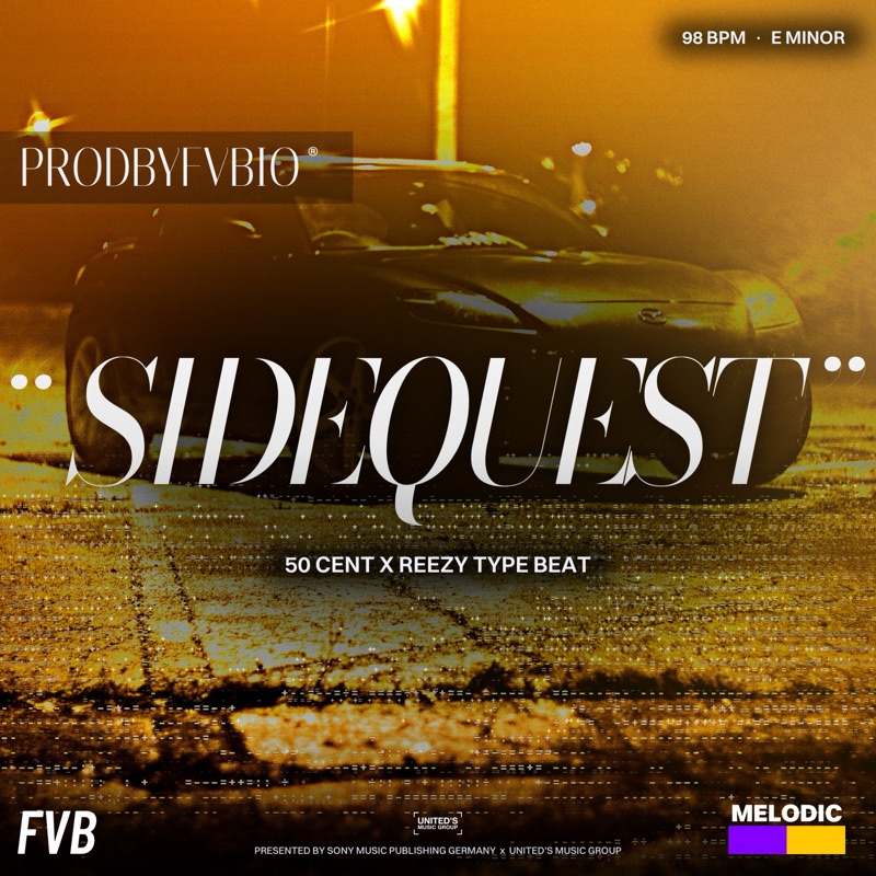 SIDEQUEST, 50 Cent x Reezy type beat by prodbyfvbio cover